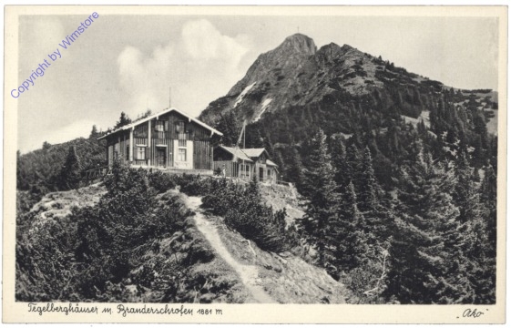 Schwangau, Tegelberghäuser m. Branderschrofen