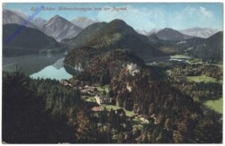 Schwangau, Schloß Hohenschwangau von der Jugend