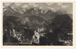 Schwangau, Schloss Neuschwanstein mit Hochschwangau