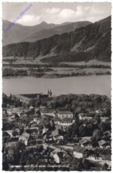 Tegernsee, mit Blick zum Ringbergschloß