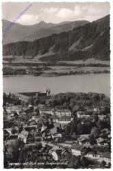 Tegernsee, mit Blick zum Ringbergschloß