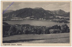Tegernsee, Ansicht
