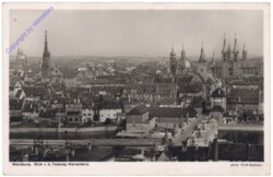 Würzburg, Blick von der Festung Marienberg