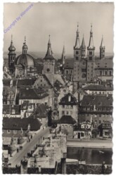 Würzburg, Alte Mainbrücke, Altstadt