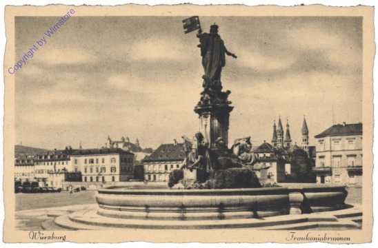 ak135522 Würzburg, Frankoniabrunnen