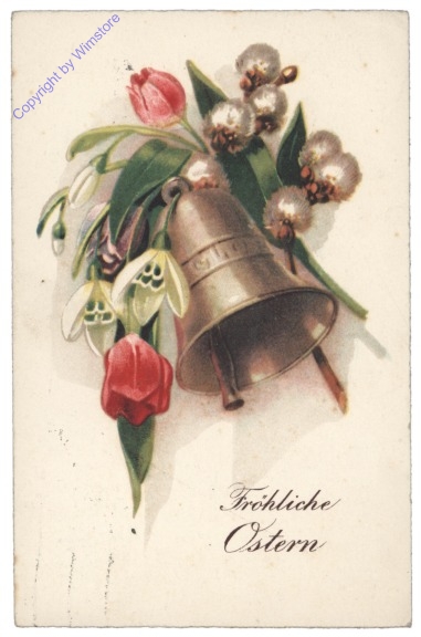Frühlingsblumen mit Glocke