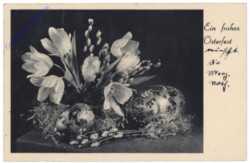 Tulpen und Ostereier