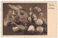 Osterhase im Nest