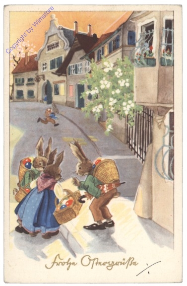 Hasen auf der Strasse