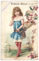 ak135759 Mädchen mit Blumenstrauß