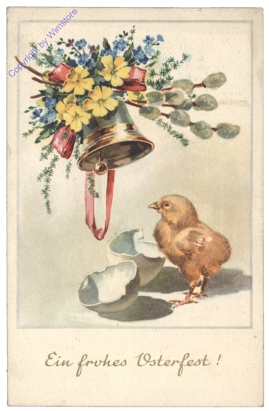 Kücken mit Glocke