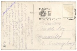 Kücken auf Ei mit Blumen