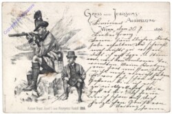 ak135869 Wien, Gruss von der Jubiläums-Ausstellung