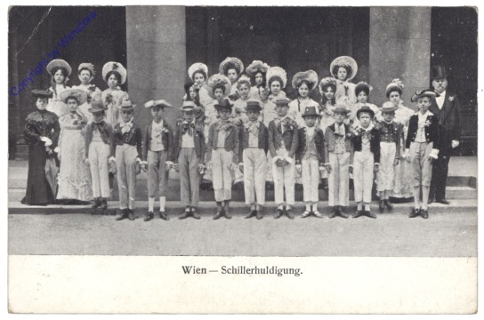 ak135892_1 Wien, Schillerhuldigung