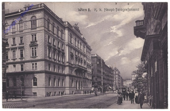 Wien 1, K.k. Haupt-Telegrafenamt
