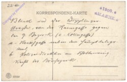 Wien 1, K.k. Haupt-Telegrafenamt
