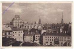 Wien 1, Blick zum Hochhaus und Stephansdom