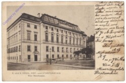 Wien 1, k. und k. Haus-, Hof- und Staatsarchiv, Minoritenplatz