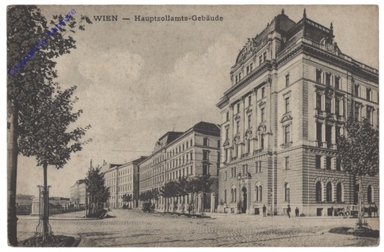 Wien 1, Hauptzollamts-Gebäude
