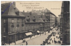 Wien 1, Fürst-Erzbischöfliches Palais, J. Heindl's Kunstanstalt, Schulerstrasse, Stefansplatz 7