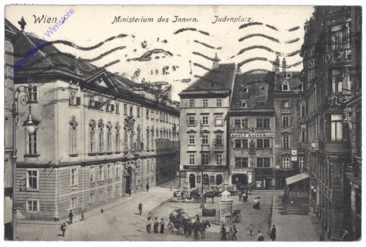 Wien 1, Ministerium des Innern, Judenplatz