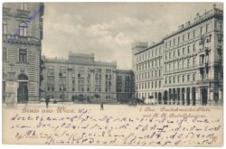 Wien 1, Deutschmeister-Platz mit K.k. Rudolfskaserne