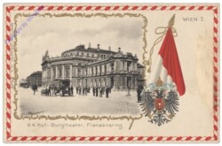 Wien 1, K.K. Hof-Burgtheater, Franzensring