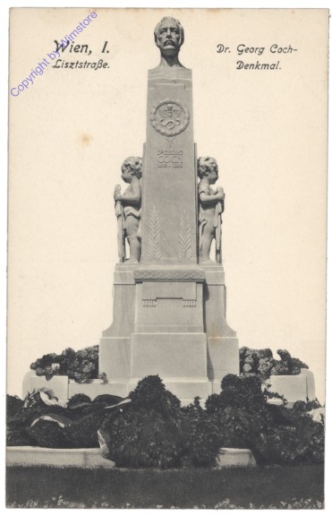Wien 1, Dr. Georg Coch-Denkmal, Lisztstraße