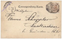Wien 1, Grillparzer-Denkmal, Sappho