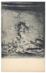 Wien 1, Grillparzer-Denkmal, Des Meeres und der Liebe Wellen