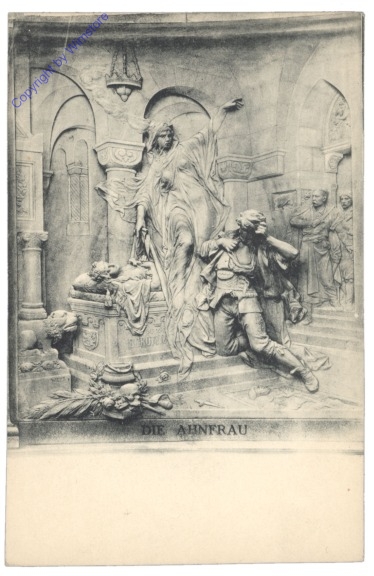 Wien 1, Grillparzer-Denkmal, Die Ahnfrau