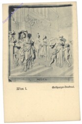 Wien 1, Grillparzer-Denkmal, Medea