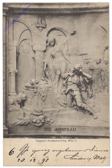 Wien 1, Grillparzer-Denkmal, Die Ahnfrau