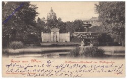 Wien 1, Grillparzer-Denkmal im Volksgarten