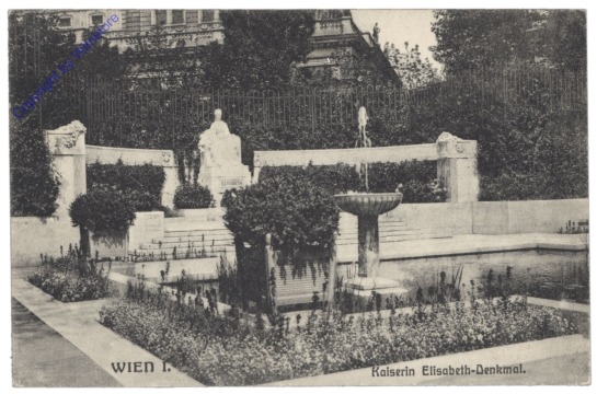 Wien 1, Kaiserin Elisabeth-Denkmal, Volksgarten