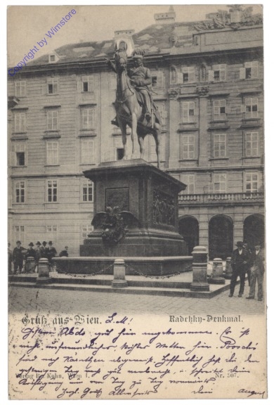 Wien 1, Radetzky-Denkmal