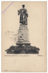 Wien 1, Gutenberg-Denkmal