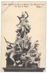 Wien 1, Linker Brunnen vor der k.k. Hofburg, Die Macht zur See