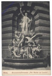 Wien 1, Monumentalbrunnen "Die Macht zu Lande"