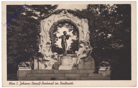 Wien 1, Johann Strauß-Denkmal im Stadtpark