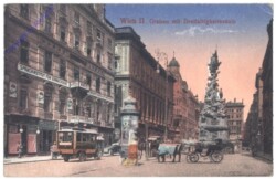ak136193 Wien 1, Graben mit Dreifaltigkeitssäule
