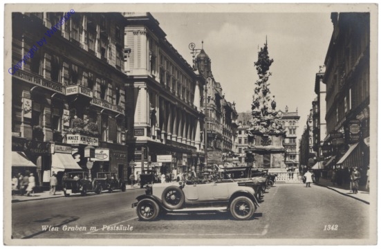 Wien 1, Graben m. Pestsäule