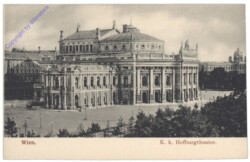 ak136248 Wien 1, K.k. Hofburgtheater
