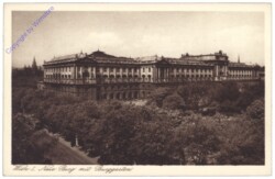 Wien 1, Neue Burg mit Burggarten