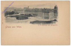 Wien 1, K.k. Hofburg und Burgplatz