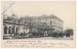 Wien 1, Burgthor mit neuem Burgtract