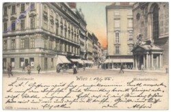 Wien 1, Kohlmarkt, Michaelerkirche