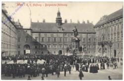 Wien 1, K.k. Hofburg, Burgwache-Ablösung