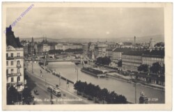 Wien 1, Kai mit Schwedenbrücke