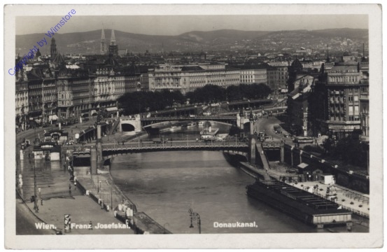Wien 1, Franz Josefskai, Donaukanal